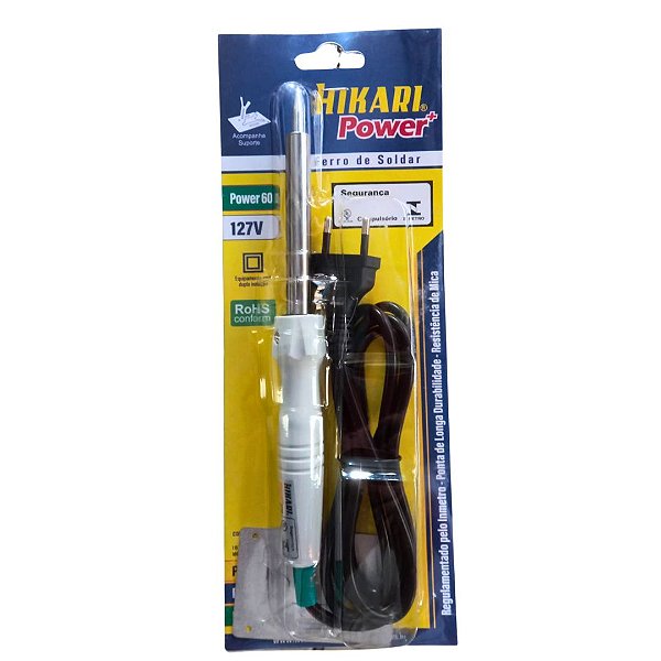 Ferro de Solda Hikari Power 60 (Entrega só na Loja Física)