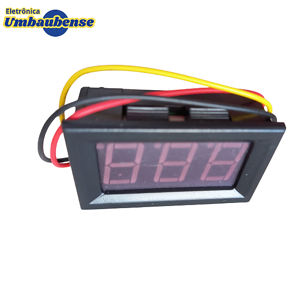Voltímetro Digital (Entrega só na Loja Física)