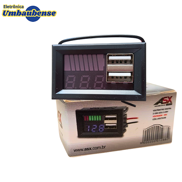 Voltímetro Digital (Entrega só na Loja Física)