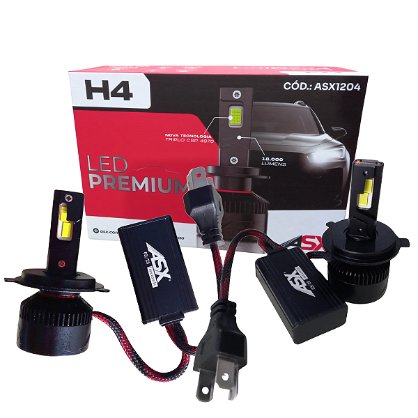 Lampada H4 Led 15000L  (Entrega só na Loja Física)