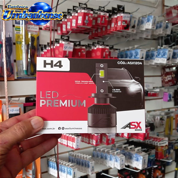 Lampada H4 Led 18000 (Entrega só na Loja Física)