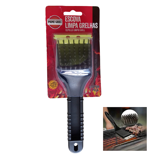 Escova Limpa Grelhas (Retirada só na Loja Física)