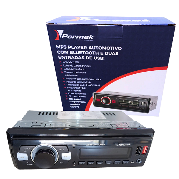 Rádio MP3 Player (Retirada só na Loja Física)