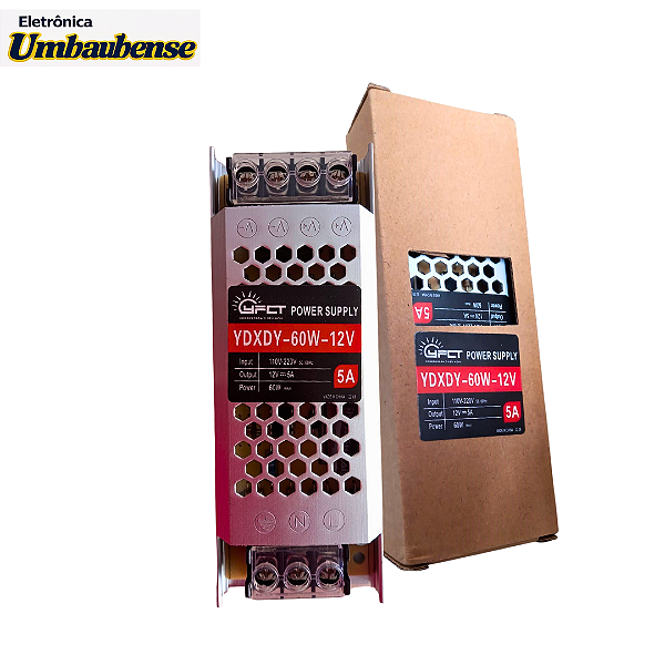 Fonte 12v 5a (Entrega só na Loja Física)