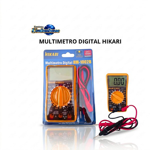Multímetro Digital HM-1002B (Entrega só na Loja Física)