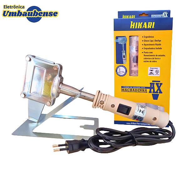 Ferro de Solda Machadinha (Entrega só na Loja Física)