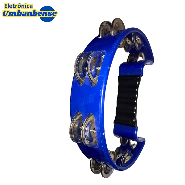 Pandeiro Meia Lua Azul (Entrega só na Loja Física)