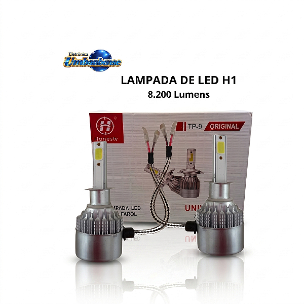 Lampada Led H1 - 8200L (Entrega só na Loja Física)
