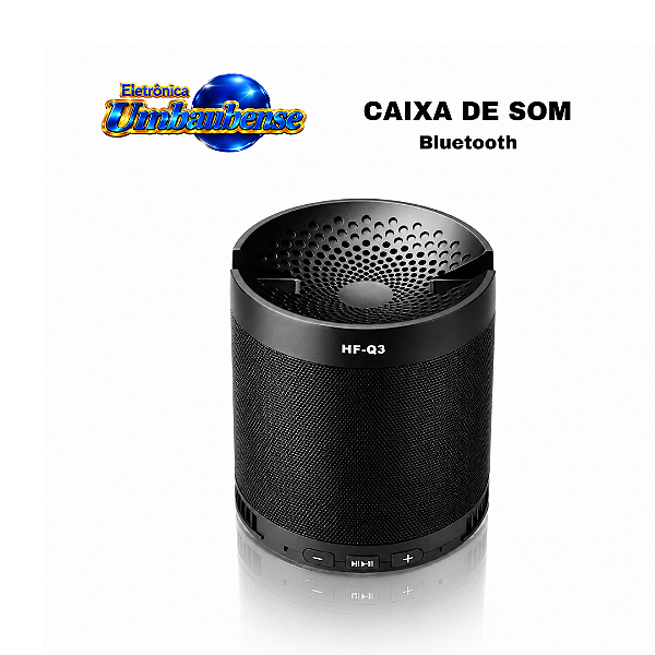 Caixa de Som Bluetooth Q3 (Entrega só na Loja Física)