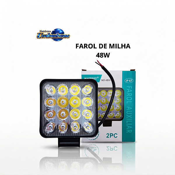 Farol Auxiliar LED (Entrega só na Loja Física)