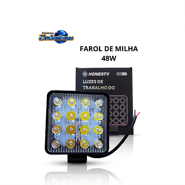 Farol Auxiliar LED TP-1648 (Entrega só na Loja Física)