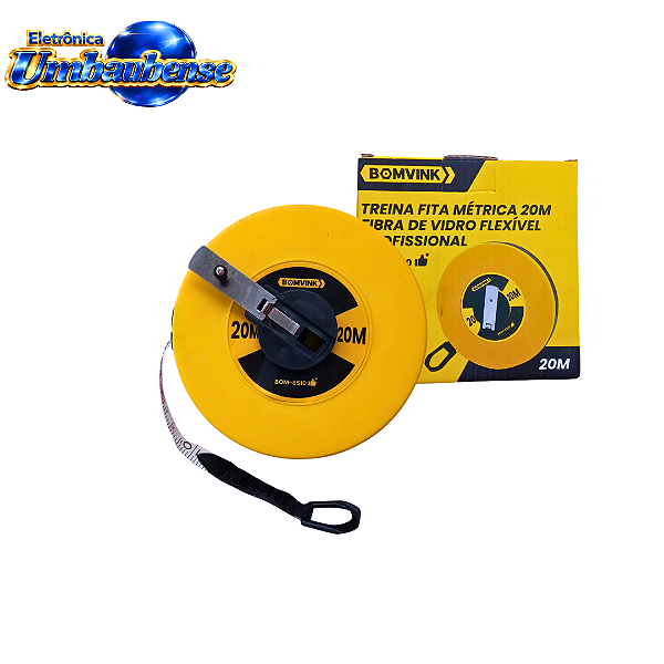 Trena Fita Métrica 20 mts (Entrega só na Loja Física)