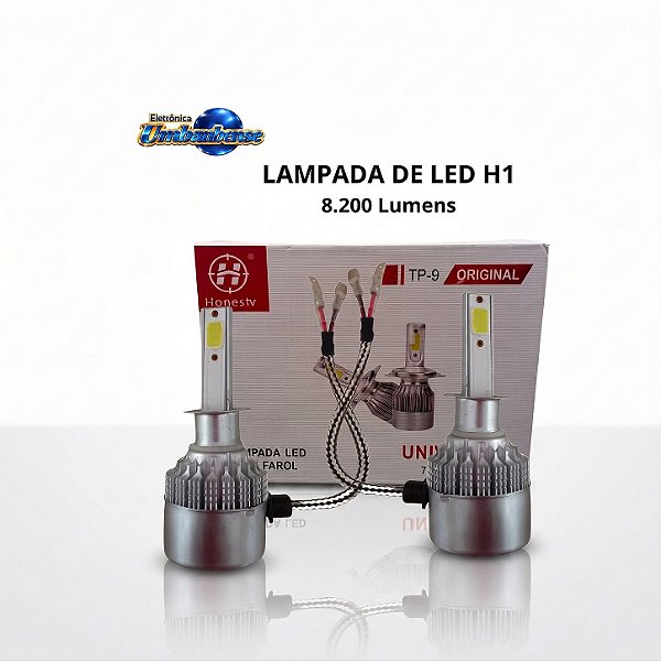 Lampada Led H7 - 12000 Lumens (Entrega só na Loja Física)