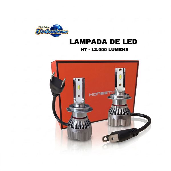 Lâmpada LED Automotiva H7 12000 Lumens Mafreet | Pronta Entrega em Umbaúba