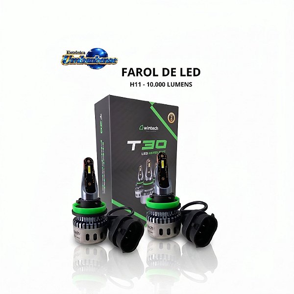 Lampada Led H11 - 10000Lumens (Entrega só na Loja Física)