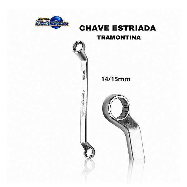 Chave Estria 14/15mm – (Pronta entrega em Umbaúba na praça de Eventos! )