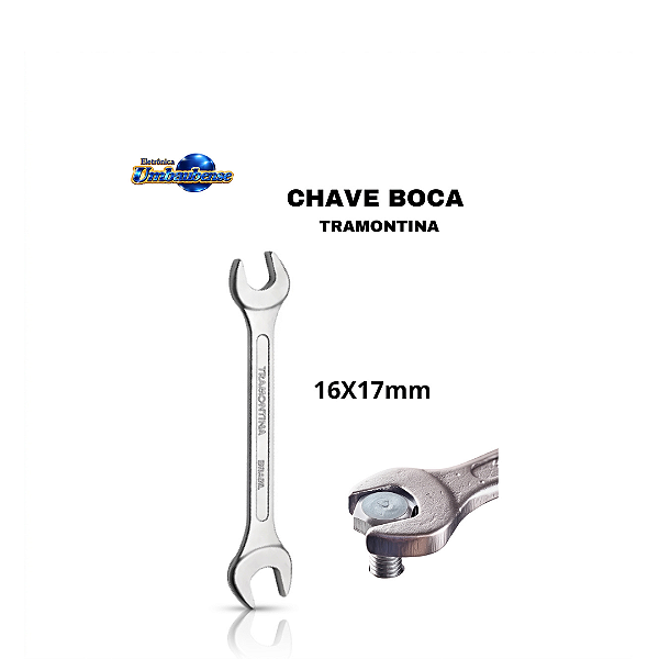 Chave Boca 16x17mm – (Pronta entrega em Umbaúba na praça de Eventos! )