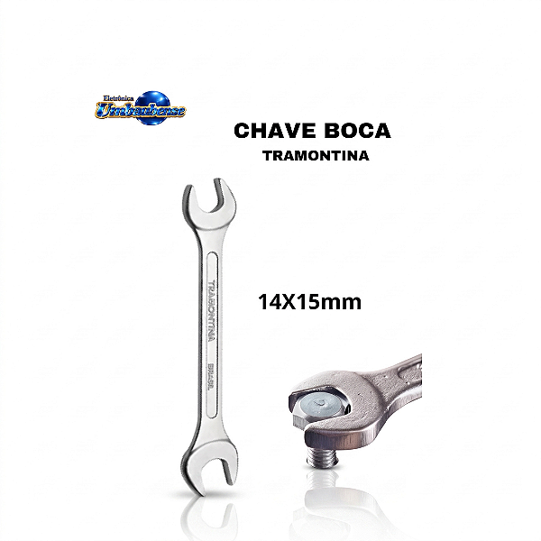 Chave Boca 14x15mm – (Pronta entrega em Umbaúba na praça de Eventos! )
