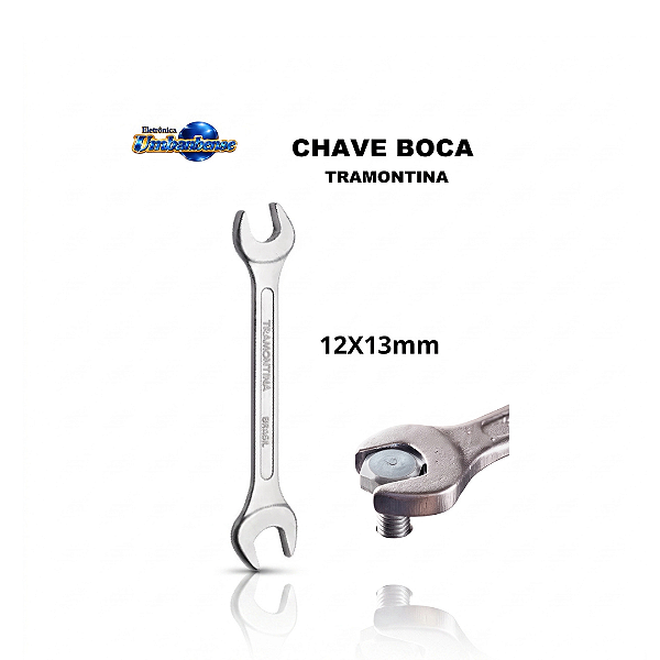 Chave Boca 12x13mm – (Pronta entrega em Umbaúba na praça de Eventos! )