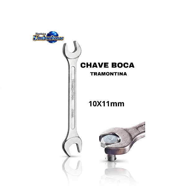 Chave Boca 10x11mm – (Pronta entrega em Umbaúba na praça de Eventos! )