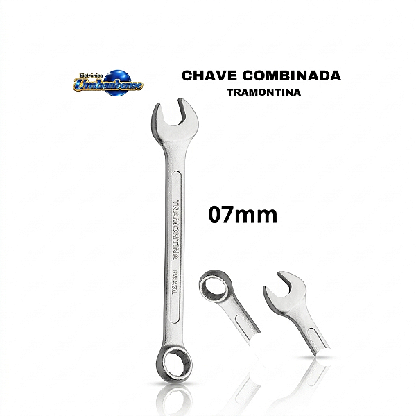 Chave Combinada 07mm – (Pronta entrega em Umbaúba na praça de Eventos! )