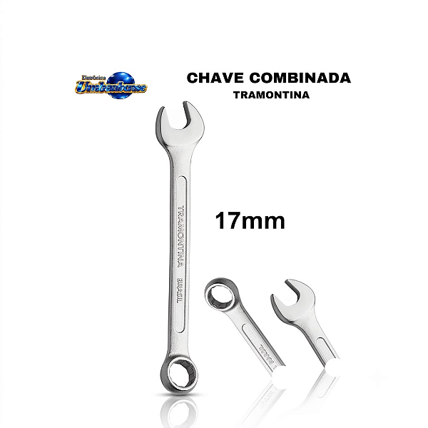 Chave Combinada 17mm – (Pronta entrega em Umbaúba na praça de Eventos! )