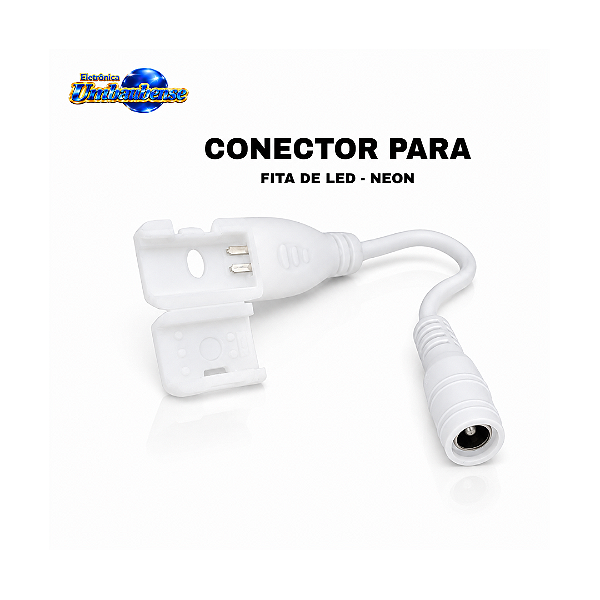 Conector para Fita de LED Neon 12V | Pronta Entrega em Umbaúba