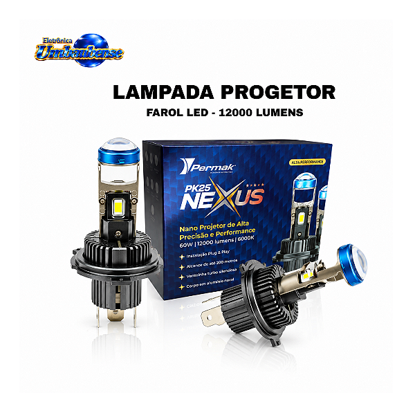 Led Projetor 12000 Lumens 60W | Pronta Entrega em Umbaúba