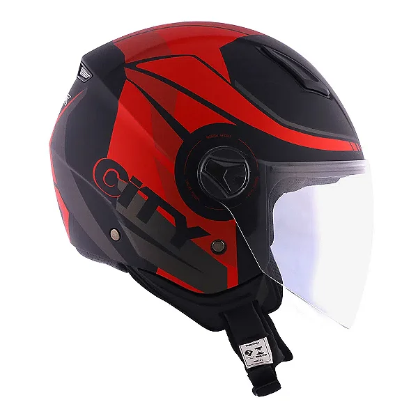 Capacete Orion City red Norisk