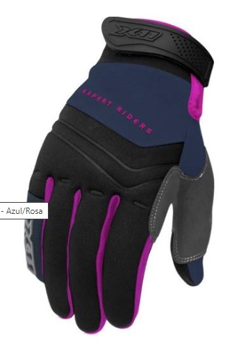 Luva Nitro Win Fast Fashion rosa/azul X11