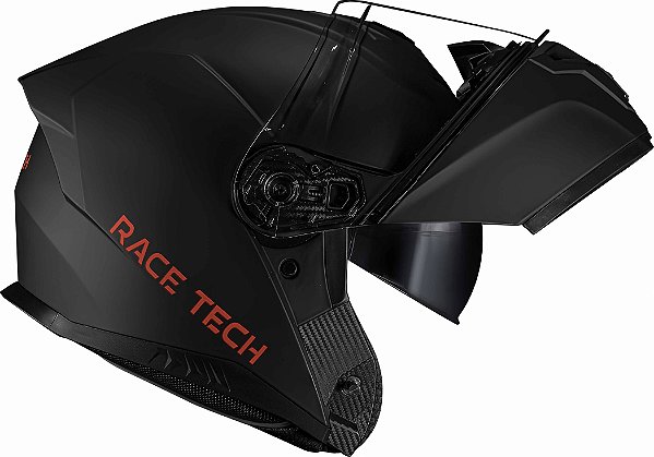 Capacete Signal Monocolor Preto Fosco RACE TECH