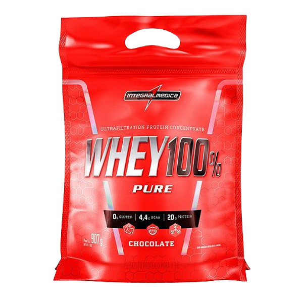 WHEY 100% CONCENTRADO - 900g INTEGRAL MÉDICA.