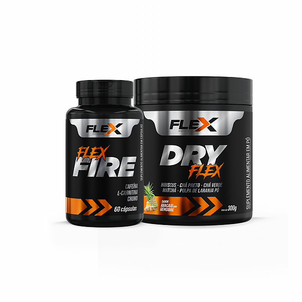 KIT EMAGRECEDOR FLEX FIRE + DRY FLEX.