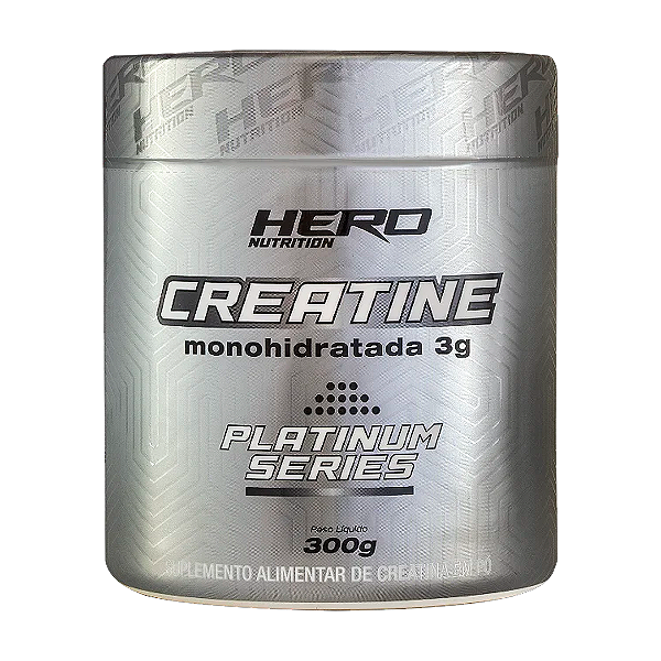 Creatine Monohidratada Platinum Series 300g – Hero Nutrition
