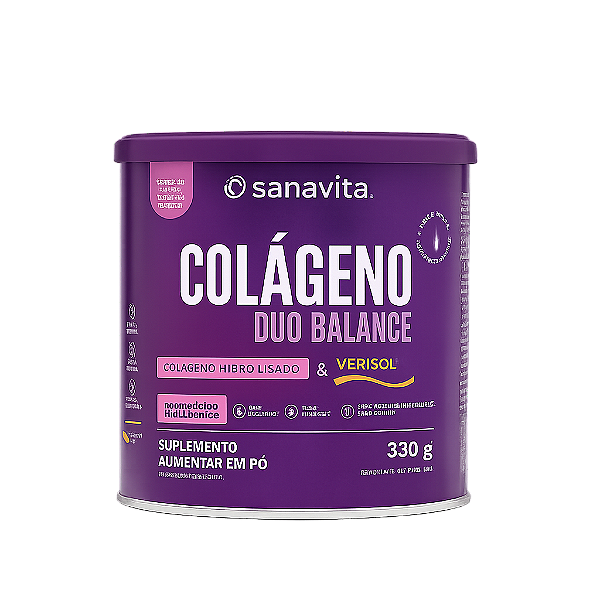 Colágeno Duo Balance com Verisol® 330g - Sanavita