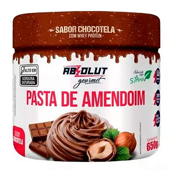 Pasta de Amendoim Gourmet 650g - Absolut Nutrition