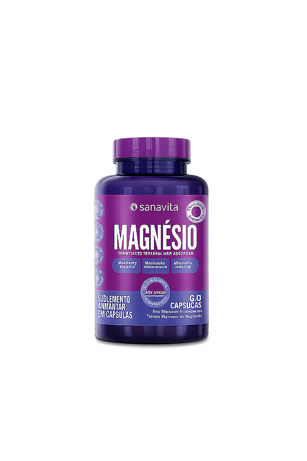Magnésio Tri Complex 60 caps - Sanavita