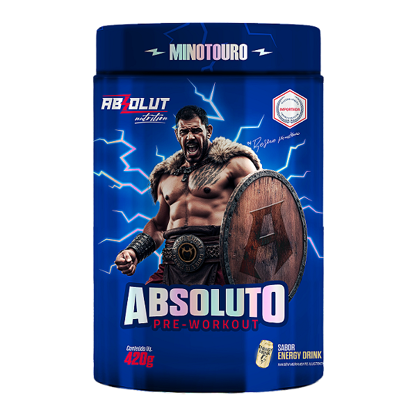 Absoluto Minotouro Pré-Workout Absolut Nutrition 420g