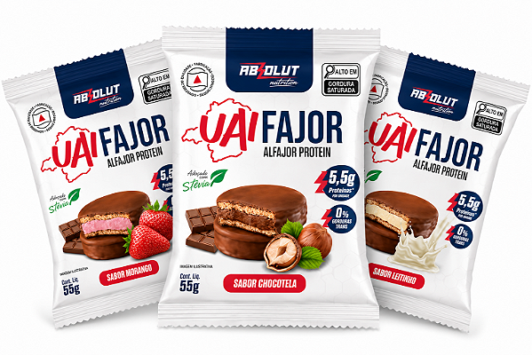 Uaifajor Protein Unitário 55g – Absolut Nutrition