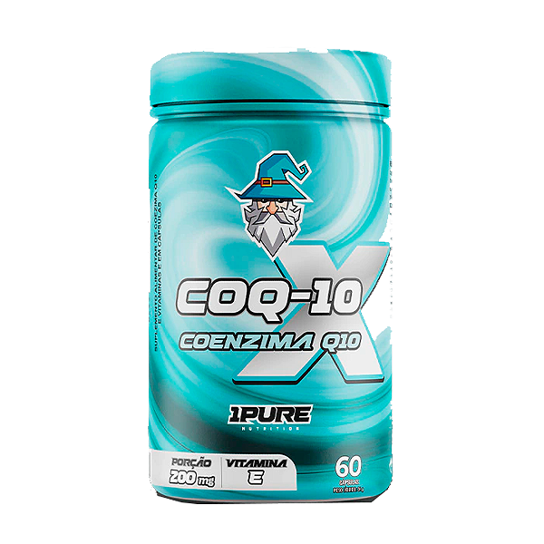 COQ-10 X Coezima Q10 60 Cápsulas 1Pure Nutrition