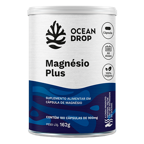 Magnésio Plus Ocean Drop 180 Cápsulas
