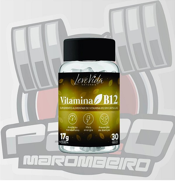 Vitamina B12 30 Cápsulas Absolut Nutrition