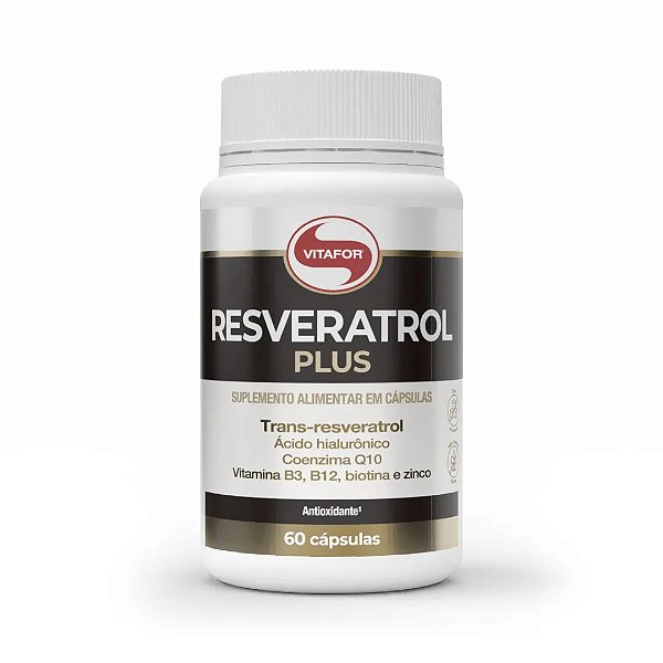 Resveratrol 60 Cápsulas Vitafor