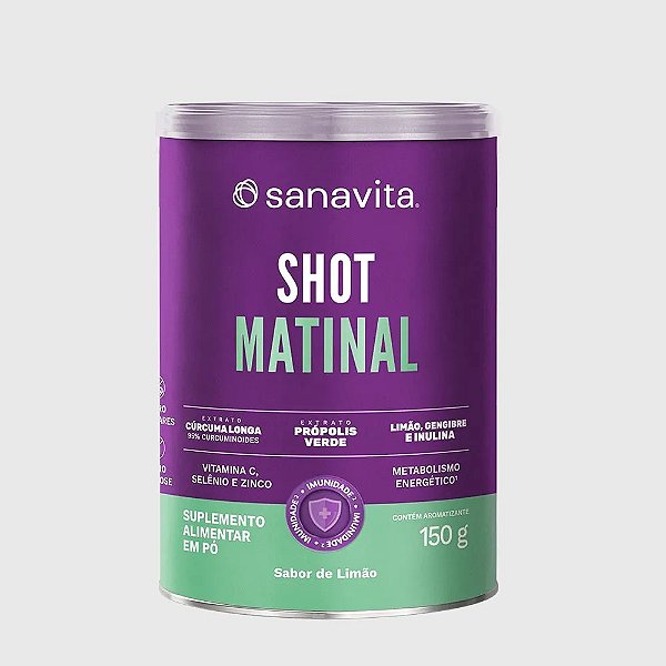 Shot Matinal 150g Limão Sanavita
