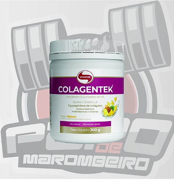 Colagentek 300g Abacaxi Vitafor