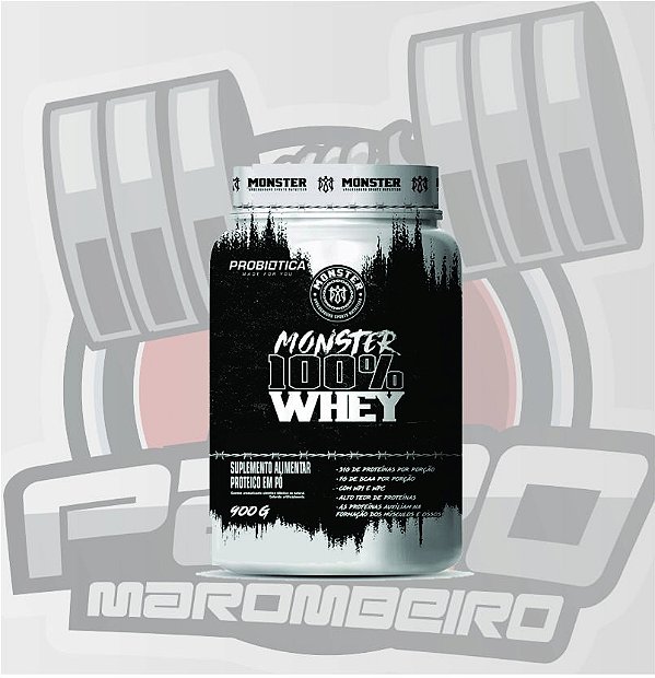 Whey Monster 900g Probiótica