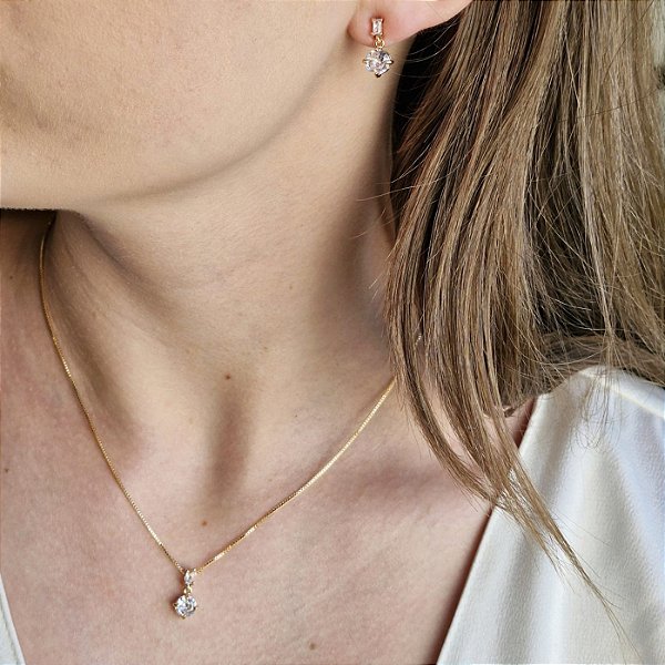 Conjunto Liora Dourado