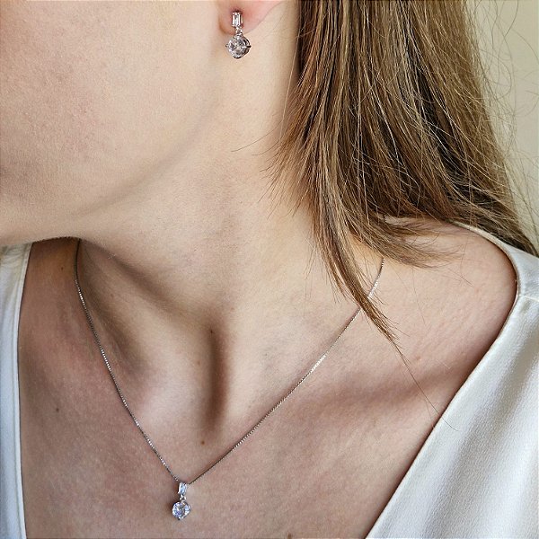 Conjunto Liora Prateado