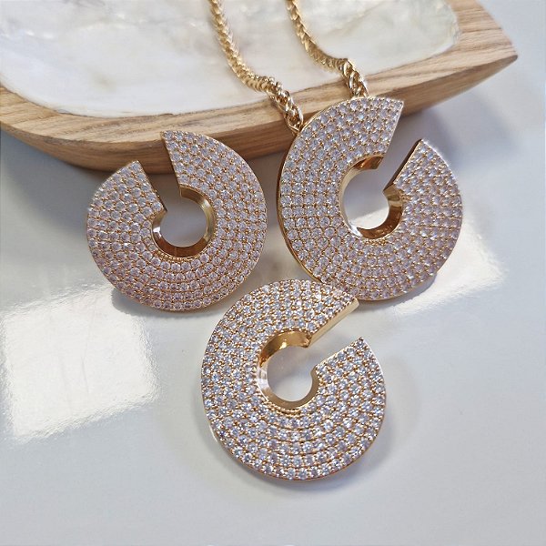 Conjunto Maxi Cravejado