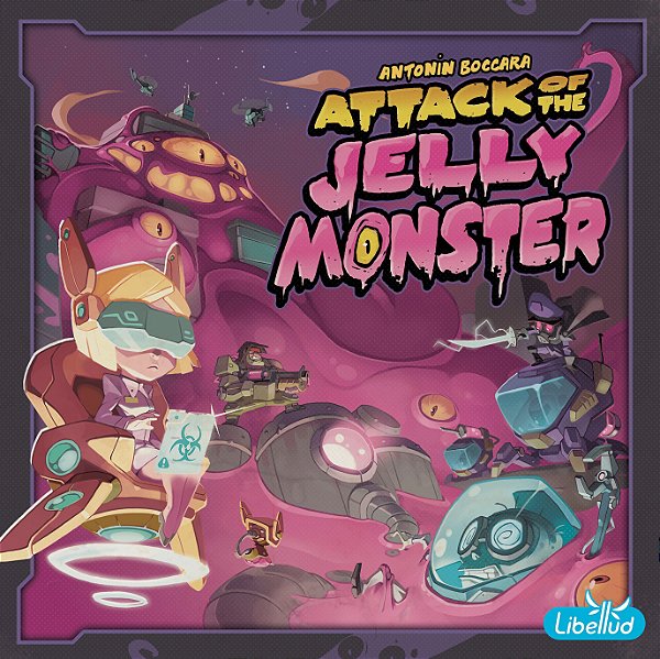 Attack of the Jelly Monster (Jogo de Tabuleiro)